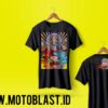 Kaos Motoblast MotoGP SHOEI Marquez Black Raifujin 2018 Version II