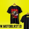 Kaos Motoblast MotoGP VR 46 With Honda RC211V Black Versi Repsol III