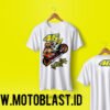 Kaos Motoblast MotoGP VR 46 With Honda RC211V Repsol White