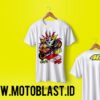 Kaos Motoblast MotoGP VR 46 With Honda RC211V Repsol White Versi II