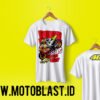 Kaos Motoblast MotoGP VR 46 With Honda RC211V White Versi Repsol III