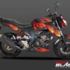 Decal Stiker Suzuki GSX 150 BANDIT FLAMEBLAST