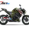 Decal Stiker Kawasaki Z800 GREEN SHARK SQUADRON