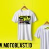Kaos Motoblast MotoGP Rossi VS Marquez White