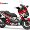 Decal Stiker Honda Forza 250 LIVERY AIROH VALOR CONQUER