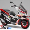 Decal Stiker Honda PCX 150 WHITE FERRARI