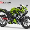 Decal Stiker HONDA CBR250R Thailand GREENLIME 6D