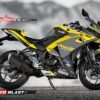 Decal Stiker R25 GREY RACING SPORT YELLOW