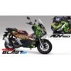 Decal Stiker Honda ADV 150 Black CBS Hulk FULLBODY