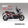 Decal Stiker ADV 150 Silver CBS XADV RWB