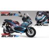 Decal Stiker Honda ADV 150 Black Blue Supermaxi