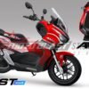 Decal Stiker Honda ADV 150 Red Repsol NSR FULLBODY