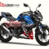 Decal Stiker Kawasaki Z250 NEW BLUE SHARK