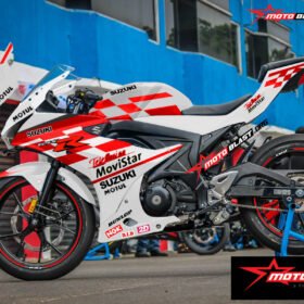 Decal Stiker Suzuki GSX-R150 White Livery FXR
