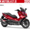 Decal Stiker Honda Forza LIVERY RED MISSION WINNOW