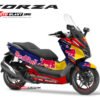 Decal Stiker Honda Forza LIVERY BLUE REDBULL