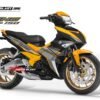 Decal Stiker MX King 150 Orange Sporty