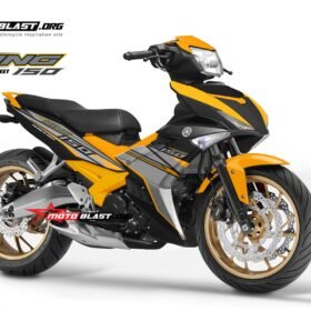 Decal Stiker MX King 150 Orange Sporty