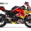 Decal Stiker Yamaha New R25 GREY REDBULL