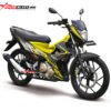 Decal stiker Satria Fu 2014 Black yellow