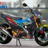 Decal Stiker Suzuki Satria Fu 150fi Shark Black Blue