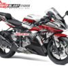 Decal Stiker Kawasaki Ninja ZX636 WHITE SHARK FIX SIZE