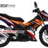 Decal stiker striping honda sonic 150r repsol terbaru motoblast