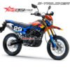 Decal stiker kawasaki klx dtracker 150 redbull gopro fullbody motoblast