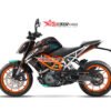 Decal stiker KTM Duke 125 250 390 Rock motoblast