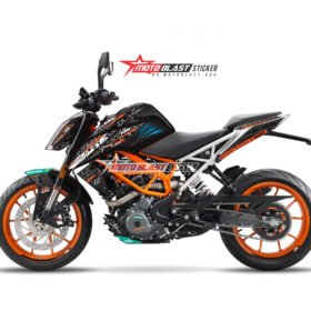 Decal stiker KTM Duke 125 250 390 Rock motoblast