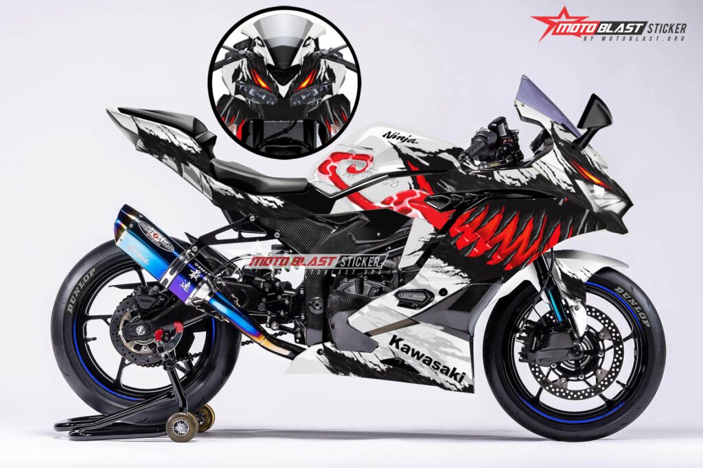 Decal Stiker KAWASAKI NINJA ZX25R ANTI VENOM FULL BODY