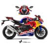 Decal stiker Honda CBR1000RR 2018 up Redbull WSBK Fullbody