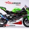 Decal Stiker KAWASAKI NINJA ZX25R LIVERY GREEN ZX6R 2021