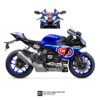 Decal stiker Yamaha R1M Pata WSBK 2024 Fullbody Motoblast