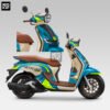 Decal Stiker HONDA STYLO GREEN FLUO VESMET