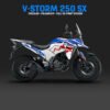 Decal stiker Suzuki Vstrom Africa v2 Fullbody Motoblast