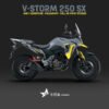 Decal stiker Suzuki Vstrom Tour Grey Fullbody Motoblast