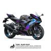 Decal stiker ZX6R 2023 Black Blue Fullbody Motoblast