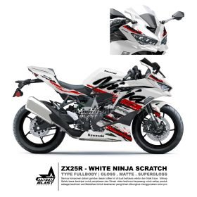 stiker motor sport fairing ZX25R - Motoblast