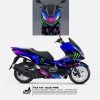 Decal stiker pcx 160 Monster blue Fullbody Motoblast